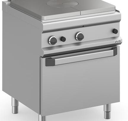 Cocina de Plancha Radiante a Gas 70 cm con Horno a Gas MTPG77FG MAGISTRA PLUS 700