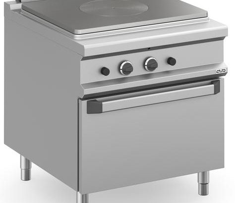 Cocina de Plancha Radiante a Gas 80 cm con Horno a Gas MTPG98FG MAGISTRA PLUS 900