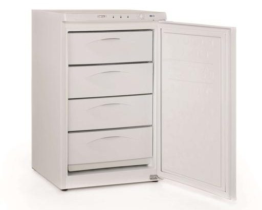 Congelador Vertical Puerta Ciega de 540 x600 x910h mm AVEIRO CNG130 con CAJONES