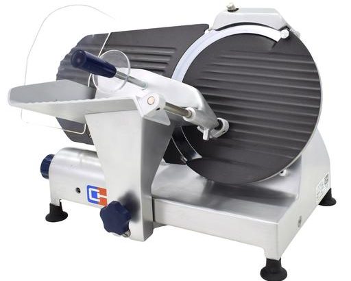 Cortadora de Embutidos Profesional PREMIUM cuchilla 250 mm Aluminio Anodizado CH250-FPQ (Fabricación Italiana)