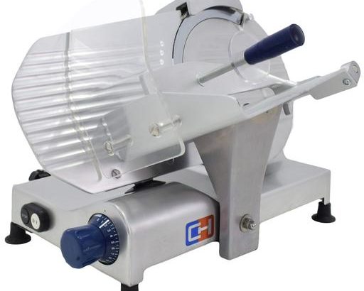 Cortadora de Embutidos Profesional cuchilla 250 mm Aluminio Anodizado CH250-SP (Fabricación Italiana)