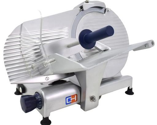 Cortadora de Embutidos Profesional cuchilla 300 mm Aluminio Anodizado CH300-SP (Fabricación Italiana)