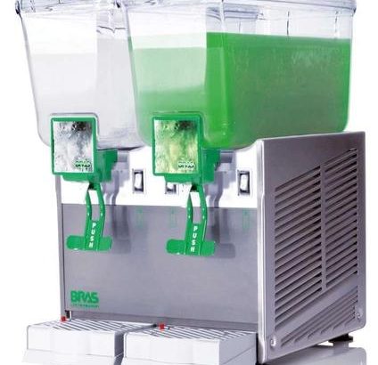 Distribuidora de Bebidas 12+12 Litros con agitador BRAS EXTRA12/2AA