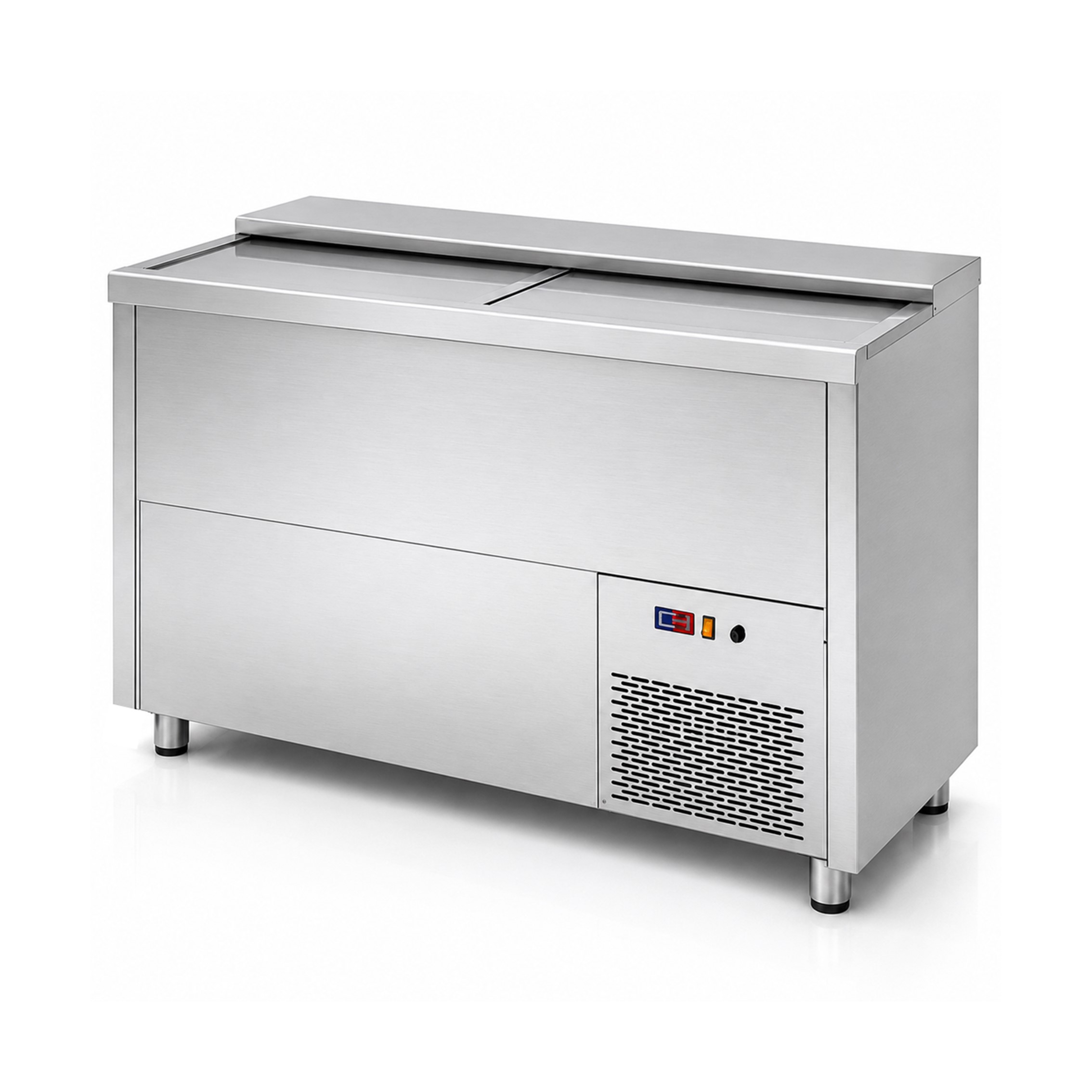 Enfriador de Botellas 2 Puertas Inoxidable Interior y Exterior de 1000 x550 x850h mm CORDOBA MRB-100I