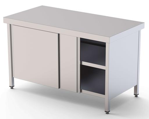 Estante Adicional Acero Inoxidable Para Mesa De Trabajo Fondo 900 Con Longitud De Mesa 1900 mm WTA901900AS