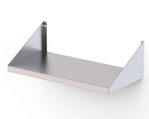 Estantería Mural Acero Inoxidable Para Microondas Fondo 400 de 600x400x250h mm WMS4064025MW