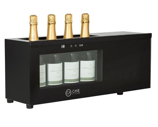 Expositor Sobremesa  con Compresor 4º a 12º para 5 botellas de vino  Línea PEKIN