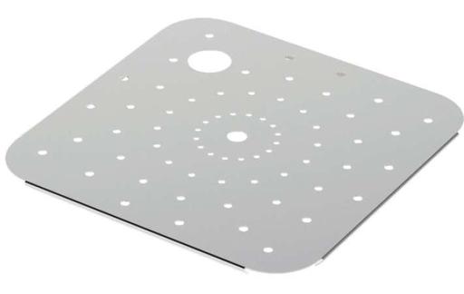 Fondo Perforado Acero Inoxidable 400x400 mm ISA400400PB