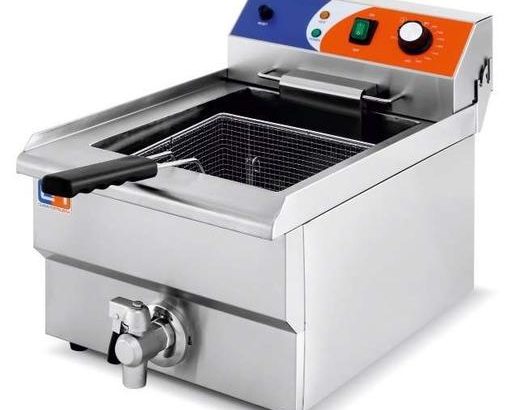 Freidora Eléctrica 12 litros CON Grifo de 336x530x385h mm PEKIN EF-161V