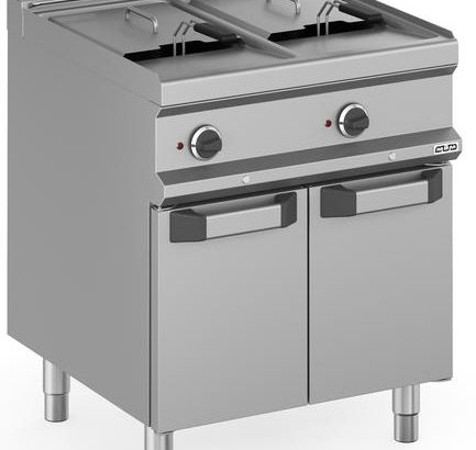 Freidora Eléctrica 2 cubas 13+13  Litros 18 kW MFRE77A MAGISTRA PLUS 700