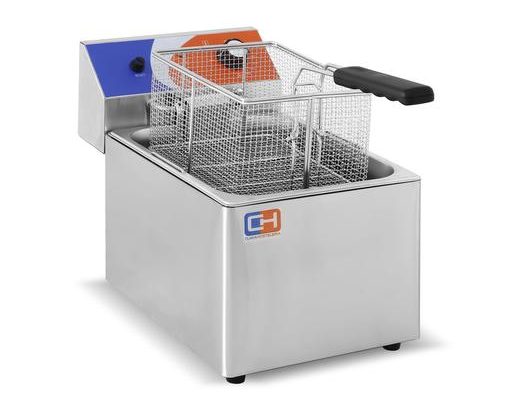 Freidora Eléctrica 8 litros SIN Grifo de 265 x420 x340h mm PEKIN EF-8L