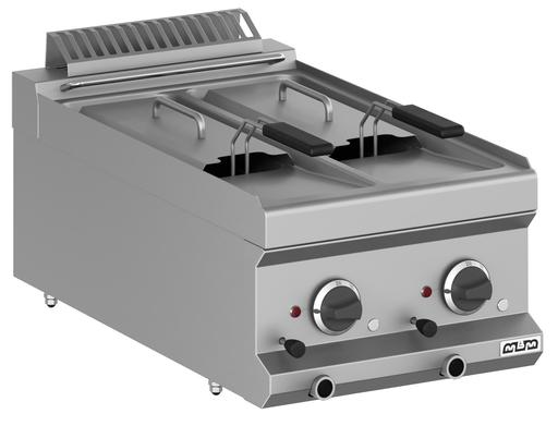 Freidora Eléctrica Sobremesa 2 cubas 7 Litros 10,5 kW MFRE74T2V MAGISTRA PLUS 700