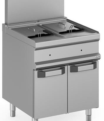 Freidora a Gas 2 cubas 14+14 Litros 25kW MFRG77A MAGISTRA PLUS 701