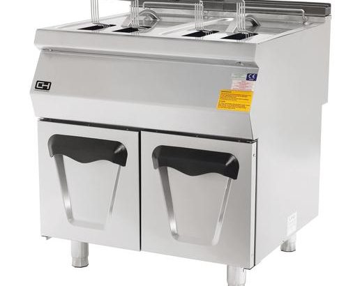 Freidora a Gas 24 + 24 Litros 2 x 17,4 kW 800x900x850h mm EMPPLS9FG020 Línea 900 Estambul