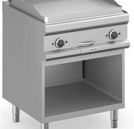 Frytop Eléctrico 70 cm Placa Lisa Acero Rectificado con Mueble MFTE77AL MAGISTRA PLUS 700