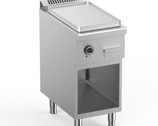 Frytop Eléctrico Acero Rectificado 40 cm con Mueble Potencia 4kW ELFTE74ALF START LINE