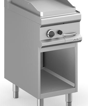 Frytop a gas 40 cm Placa Lisa Acero Rectificado con Mueble MFTG74AL MAGISTRA PLUS 700