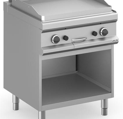 Frytop a gas 70 cm Placa Lisa Acero Rectificado con Mueble MFTG77AL MAGISTRA PLUS 700