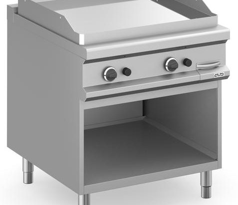Frytop a gas 80 cm Placa Lisa Cromo Duro con Mueble MFTG98ALC MAGISTRA PLUS 900