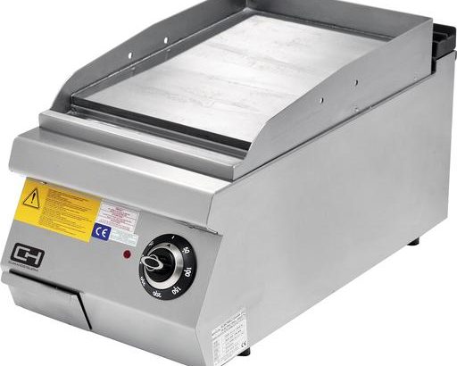 Frytops Eléctrico Cromo Duro Sobremesa 6 kW 400x900x300h mm EMPPLS9IE010K Línea 900 Estambul