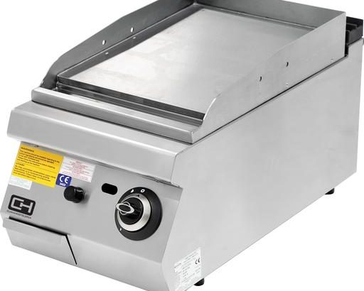 Frytops a Gas Acero Rectificado Sobremesa 8,67 kW 400x730x300h mm EMPPLS7IG010 Línea 700 Estambul