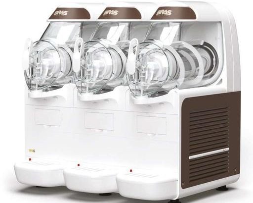 Granizadora Multifunción 3 cubas de 6+6+6  litros BRASB-FROZEN6-3 SMART