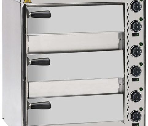 Horno Eléctrico de Pizza Compacto 3 pizza diámetro 35 cm AVEIRO FP52PI