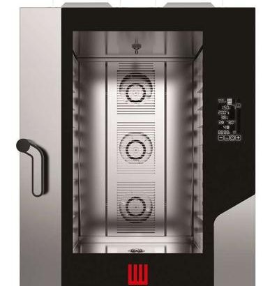 Horno a gas convección MILLENIAL BLACK MASK Pastelería/Panadería 10 bandejas 600x400 mm MKF1064GBM Línea Padova