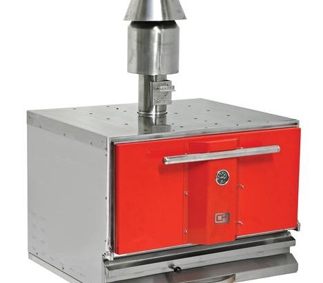 Horno de Brasa Profesional Color Rojo Parrilla 560x524 mm Línea Estambul EMPPKF40K