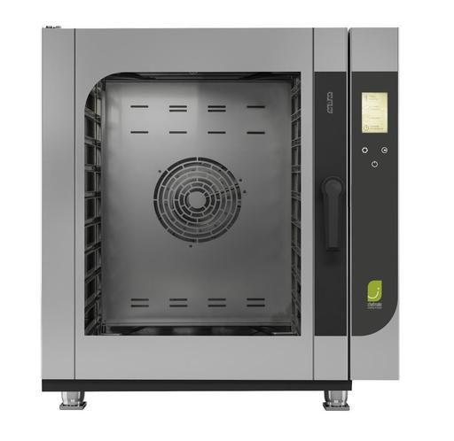 Horno eléctrico Mixto Digital Full Touch 10 GN1/1-60x40 con Control de Humedad y Lavado Automático CHEFMATE MBM CMFE10-HUWU