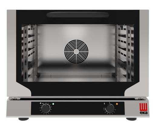 Horno eléctrico convección SNACK 4 bandejas 60x40 cm EKF464P Línea Padova