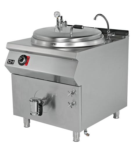 Marmita Eléctrica 70 litros Calentamiento Indirecto 12 kW 800x730x850h mm Línea 700 Estambul