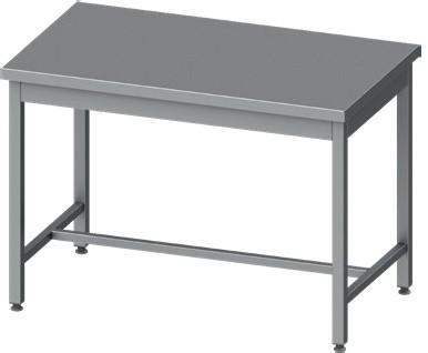 Mesa Central acero inoxidable AISI 201 sin estante 2000x700x850 mm MC207S Línea Varsovia-48 Kg (950087200)