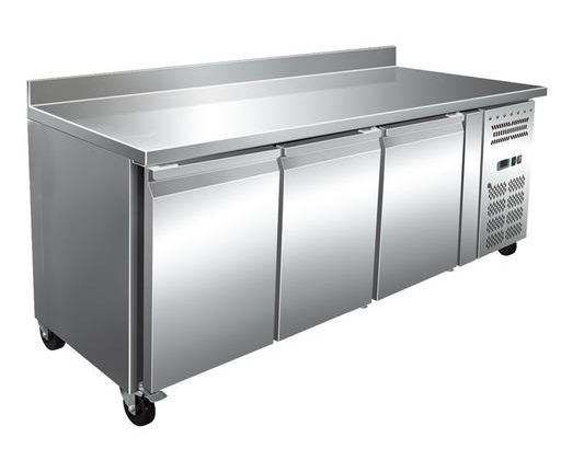 Mesa Congelados Snack Acero Inoxidable 3 Puertas 1795x600x960h mm PEKIN SNACK3200BT