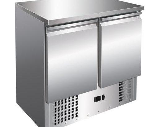 Mesa GN1/1 2 Puertas Refrigerada Compacta de 900 x700 x860h mm PEKIN S901