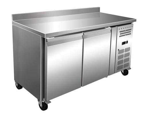 Mesa Refrigerada GN1/1 Acero Inoxidable 2 Puertas 1360x700x960h mm PEKIN GN2200TN