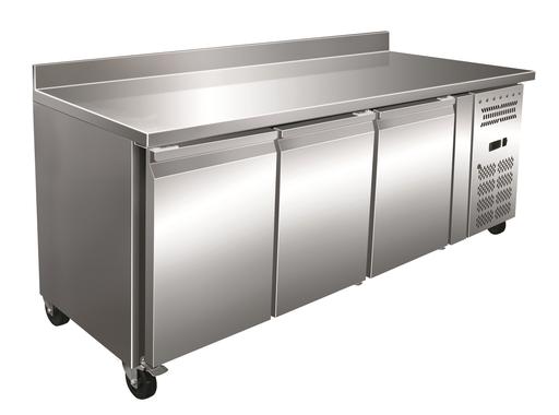 Mesa Refrigerada GN1/1 Acero Inoxidable 3 Puertas 1795x700x960h mm PEKIN GN3200TN