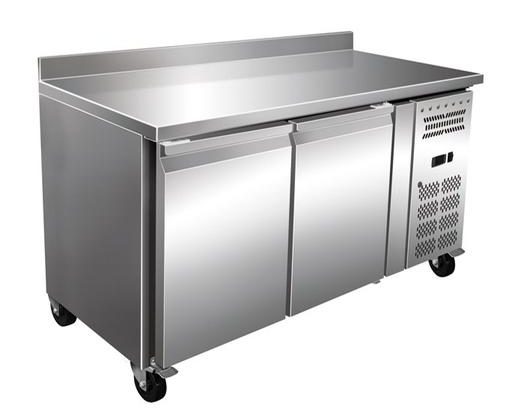 Mesa Refrigerada Snack Acero Inoxidable 2 Puertas 1360x600x960h mm PEKIN SNACK2200TN