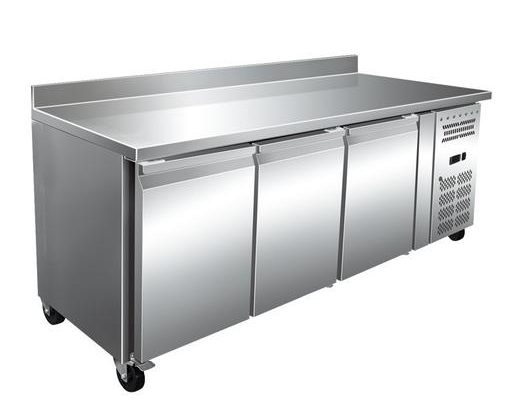 Mesa Refrigerada Snack Acero Inoxidable 3 Puertas 1795x600x960h mm PEKIN SNACK3200TN