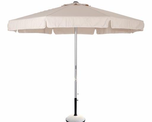 Parasol Terraza de 3 metros de Diámetro Color Crudo  NUBE