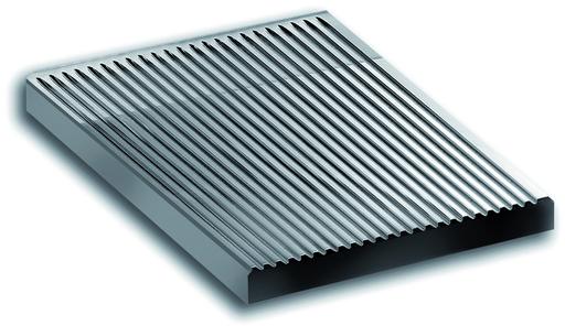 Plancha Ranurada AISI 430 para 1 fuego Cocinas A777104 MAGISTRA PLUS 700