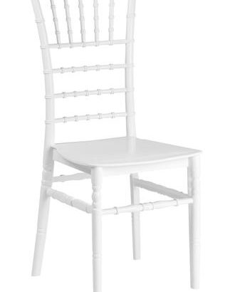 Silla Polipropileno color Blanco TIFFANY