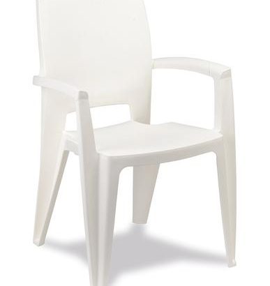 SillaTerraza Polipropileno color Blanco SINTRA BLA
