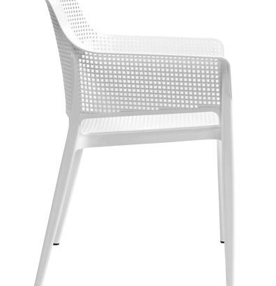 Sillón Terraza Polipropileno color Blanco BOOMERANG BLA