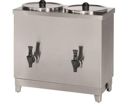 Termo de Leche 12 litros potencia de 1500+1500W con medidas 525x265x525h mm T12L