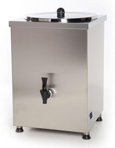 Termo de Leche 20 litros potencia de 3000W con medidas 380X380x600h mm T20L