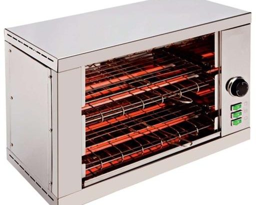 Tostador 2 pisos resistencias de cuarzo con temporizador 3000W TD2T