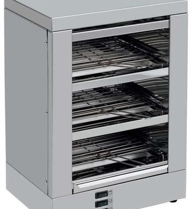 Tostador 3 pisos Slim Line  resistencias de cuarzo sin temporizador 2400W TE3