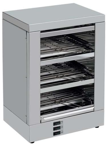 Tostador 3 pisos Slim Line resistencias de cuarzo sin temporizador 2400W TE3