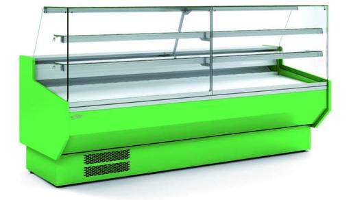 Vitrina Refrigerada Cristal Recto pastelería Fondo 900 dim.1525x940x1235h mm Línea Córdoba VEPD-9-15-RR